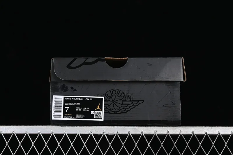 All categories Air Jordan Jordan series basketball shoes Air Jordan 1 Low Z version Air Jordan 1 Low "White/Pink Foam/Glacier Blue" AJ1 Joe 1 Valentine's Day low-top cultural casual sneakers HM3706-141
